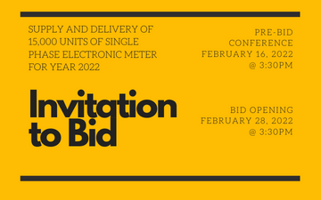 INVITATION TO BID