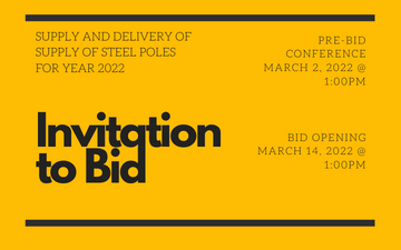 INVITATION TO BID