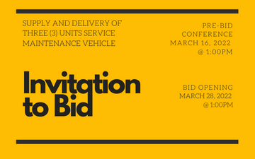 INVITATION TO BID