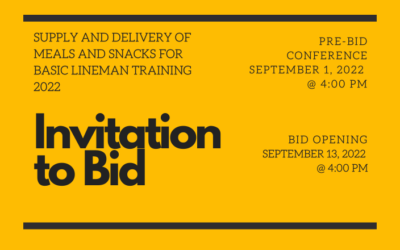 INVITATION TO BID