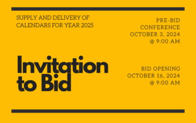 INVITATION TO BID NO. 2024-011