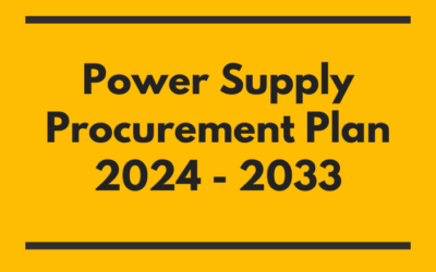 POWER SUPPLY PROCUREMENT PLAN 2024 – 2033