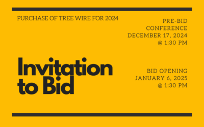 INVITATION TO BID NO. 2024-017