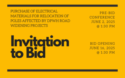 INVITATION TO BID NO. 2025-003