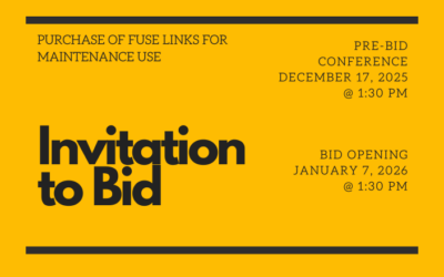 INVITATION TO BID NO. 2025-016