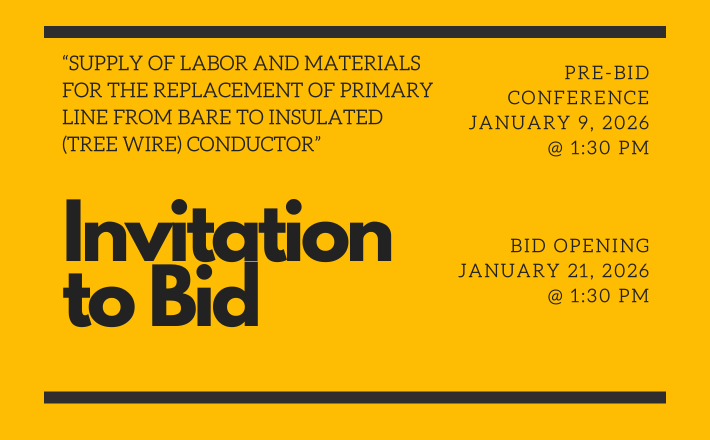 INVITATION TO BID NO. 2025-018