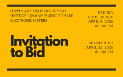 INVITATION TO BID NO. 2026-001