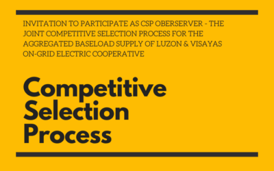 LVECA INVITATION TO PARTICIPATE AS CSP OBSERVER