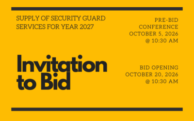 INVITATION TO BIDย NO.ย 2026-006