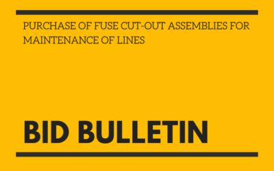 BID BULLETIN